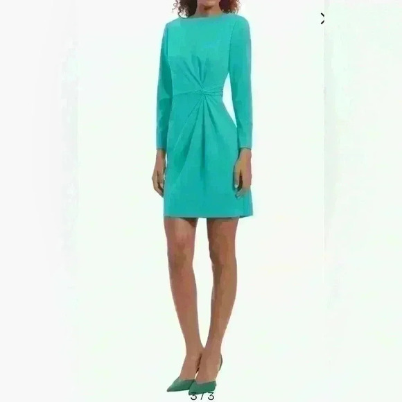 NWT Sz 10 Donna Morgan Mini Dress in pink Item#4W - Picture 3 of 8